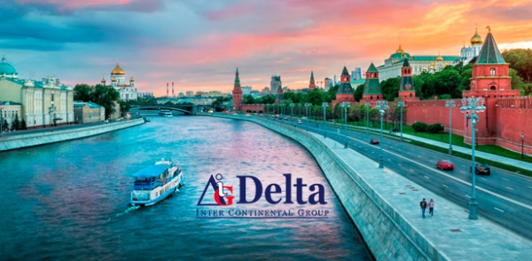 Прогулки на теплоходе по Москве-реке от туристической компании Delta